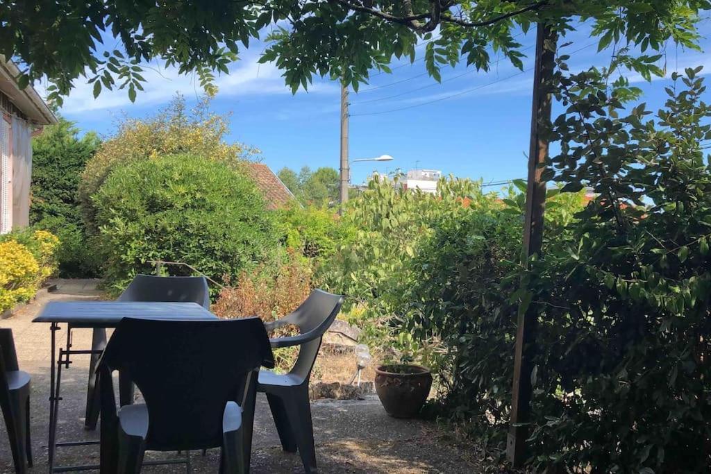 Maison A Arcachon Avec Piscine Hors-Sol Exterior foto