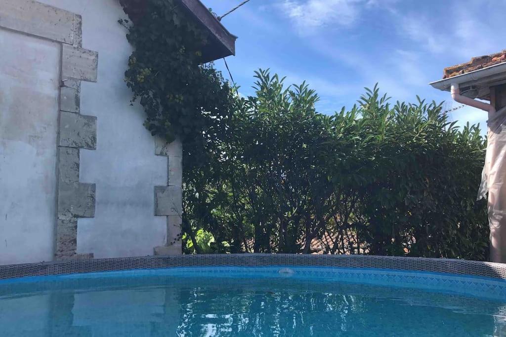 Maison A Arcachon Avec Piscine Hors-Sol Exterior foto